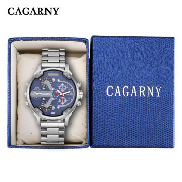 Cagarny Watch Box Luxury Grey Box Watch Оранжевые коробки для часов 010203